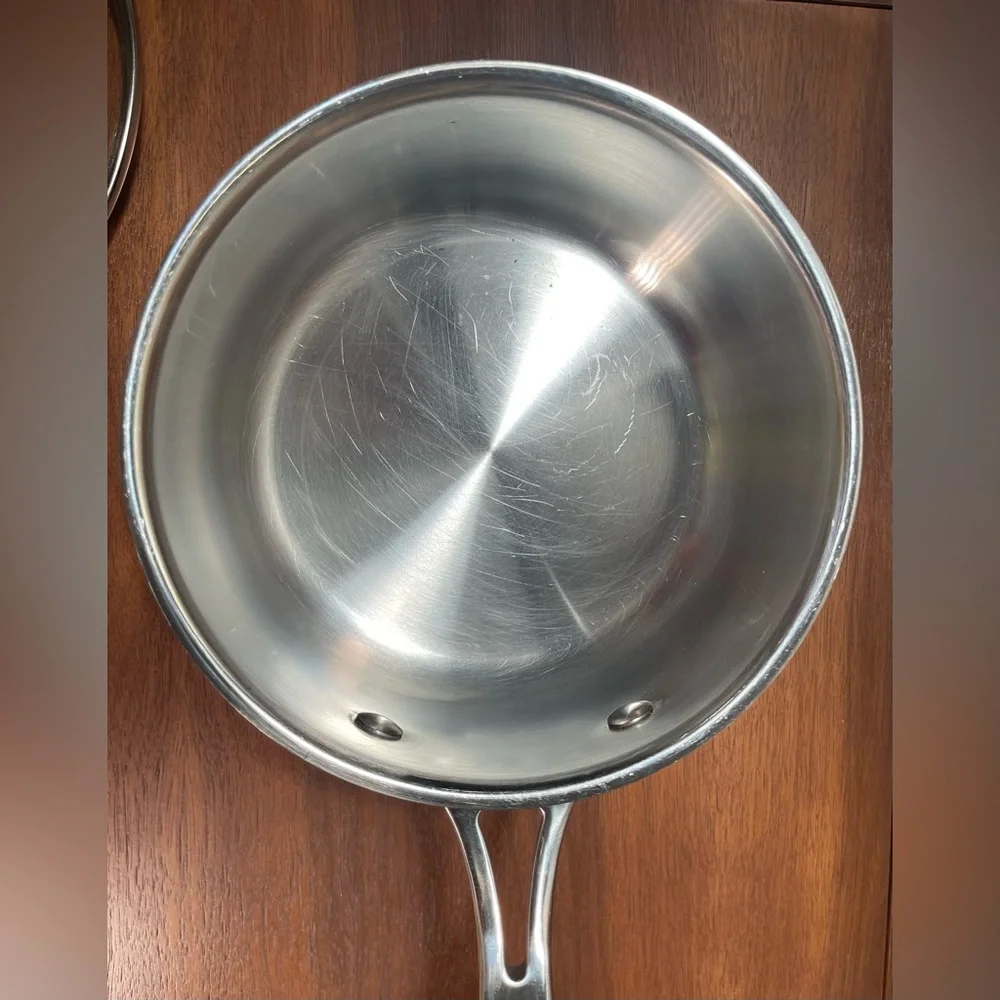 Cuisinart Stainless Steel Saucepan with Lid 1.5QT/1.4L